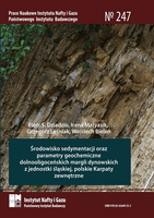 Środowisko sedymentacji oraz parametry&hellip;