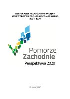Regionalny Program Operacyjny Województwa Zachodniopomorskiego 2014-2010